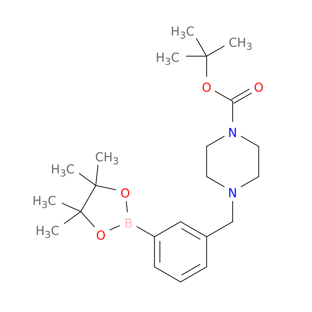 Tert-butyl 4-(3-(4,4,5,5-tetramethyl-1,3,2-dioxaborolan-2-yl)benzyl)piperazine-1-carboxylate