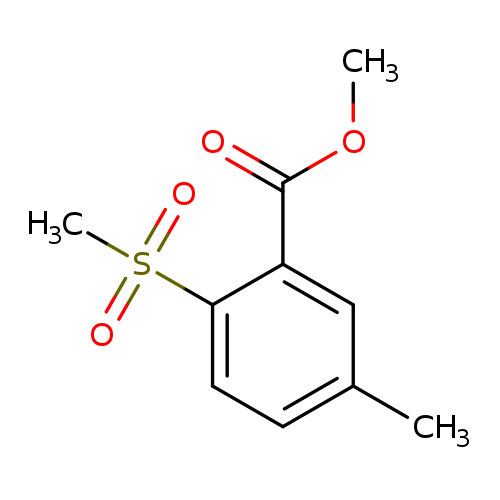Benzoic acid, 5-methyl-2-(methylsulfonyl)-, methyl ester