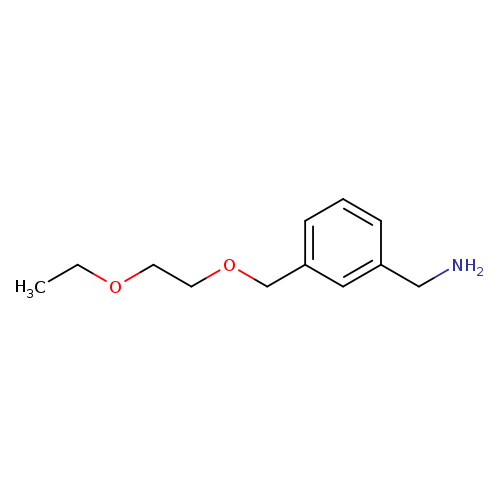 {3-[(2-ethoxyethoxy)methyl]phenyl}methanamine
