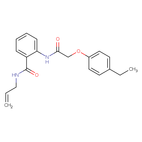 N-allyl-2-{[(4-ethylphenoxy)acetyl]amino}benzamide