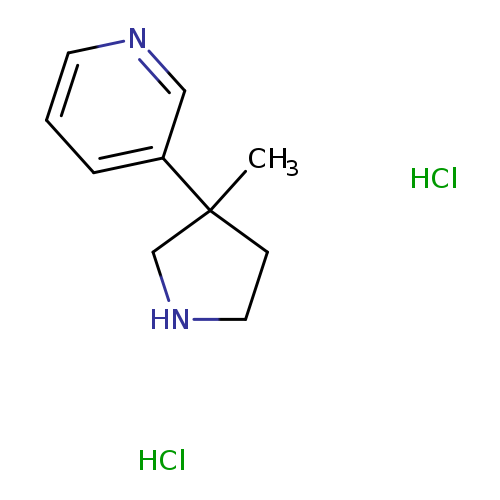 3-(3-methylpyrrolidin-3-yl)pyridinedihydrochloride
