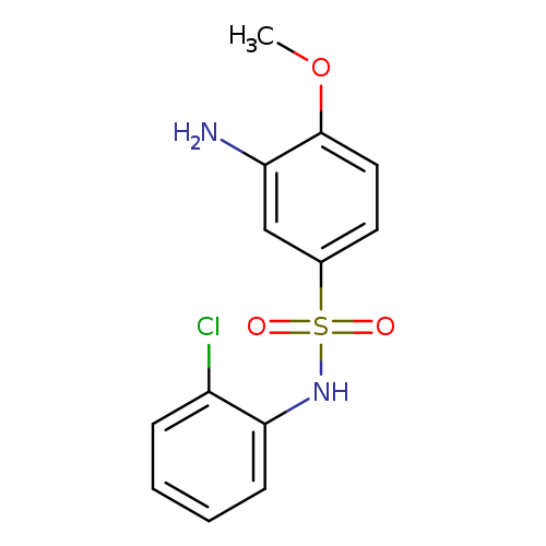 3-Amino-n-(2-chloro-phenyl)-4-methoxy-benzenesulfonamide