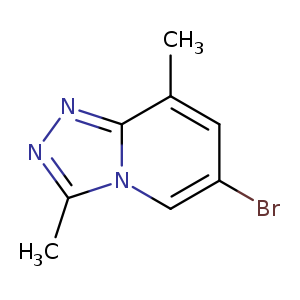 6-bromo-3,8-dimethyl-[1,2,4]triazolo[4,3-a]pyridine