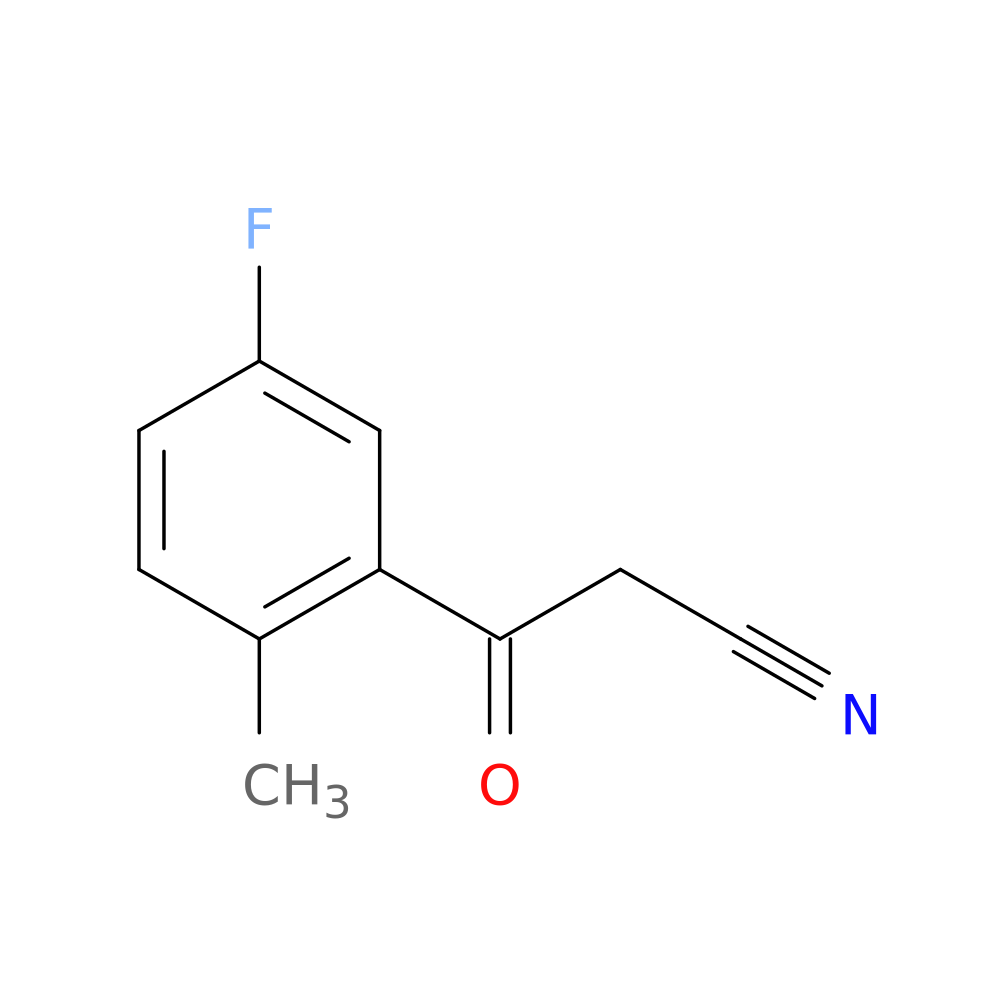 3-(5-Fluoro-2-methylphenyl)-3-oxopropanenitrile