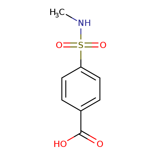 Benzoic acid, 4-[(methylamino)sulfonyl]-