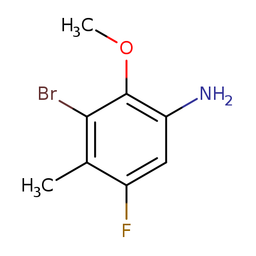3-Bromo-5-fluoro-2-methoxy-4-methylaniline