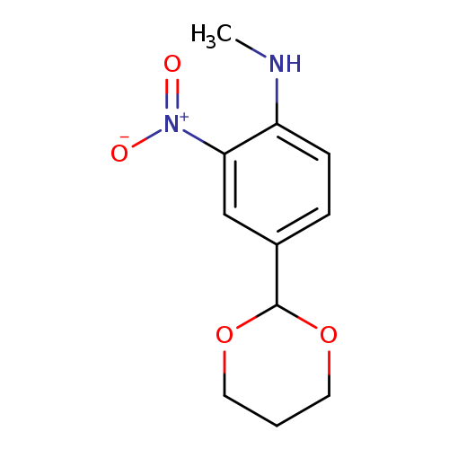 [4-(1,3-Dioxan-2-yl)-2-nitrophenyl]methylamine