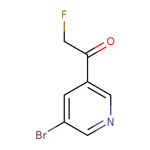 1-(5-bromopyridin-3-yl)-2-fluoroethan-1-one
