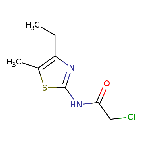 2-Chloro-N-(4-ethyl-5-methylthiazol-2-yl)acetamide