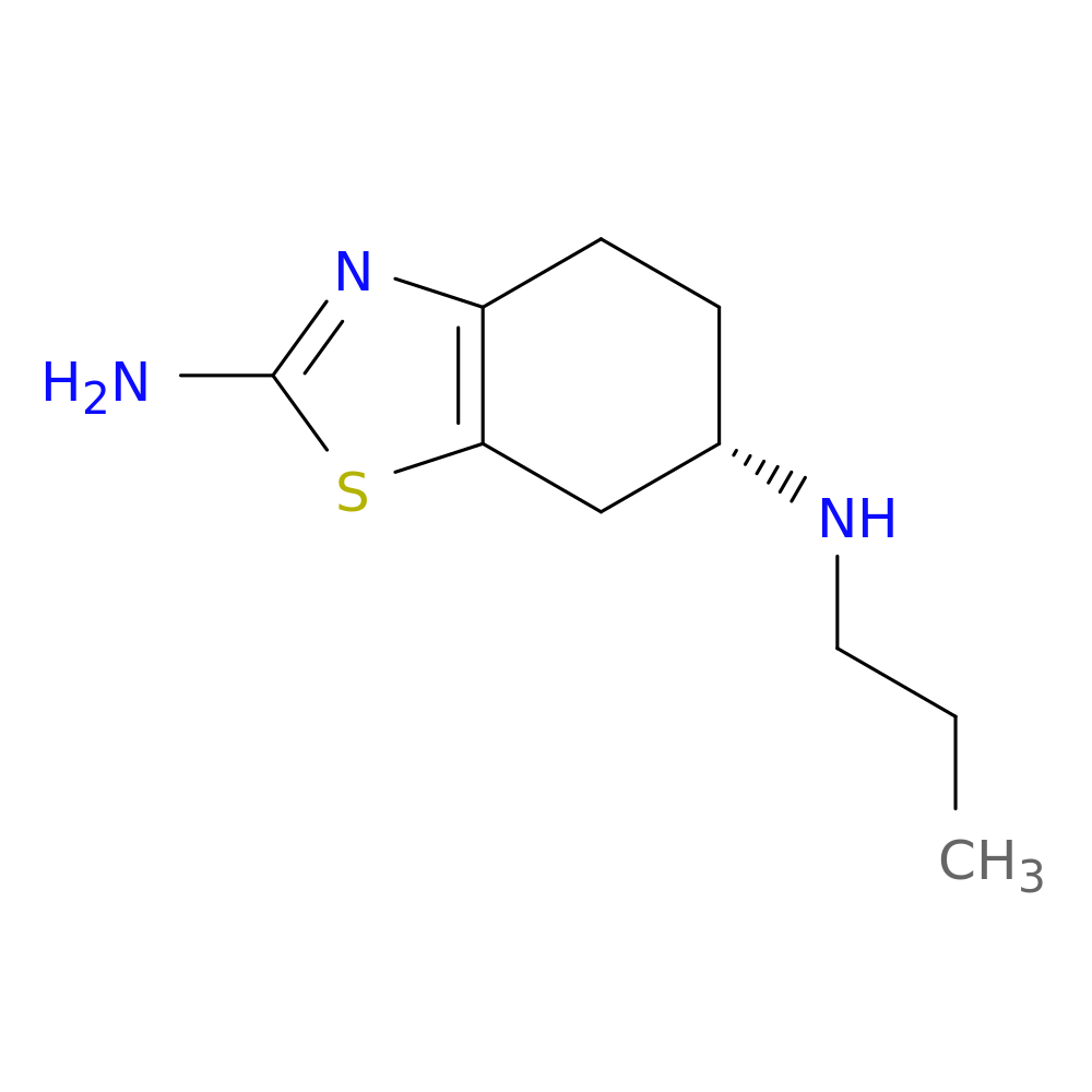 (6S)-4,5,6,7-Tetrahydro-N6-propyl-2,6-benzothiazolediamine