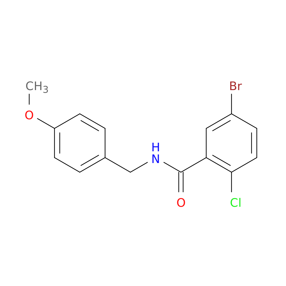 4-Methoxybenzyl 5-bromo-2-chlorobenzamide