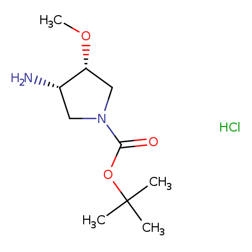 (3R,4S)-tert-Butyl 3-Amino-4-methoxypyrrolidine-1-carboxylate