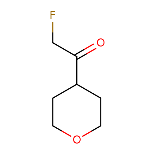 2-fluoro-1-(oxan-4-yl)ethan-1-one