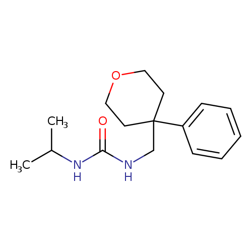 1-[(4-phenyloxan-4-yl)methyl]-3-(propan-2-yl)urea