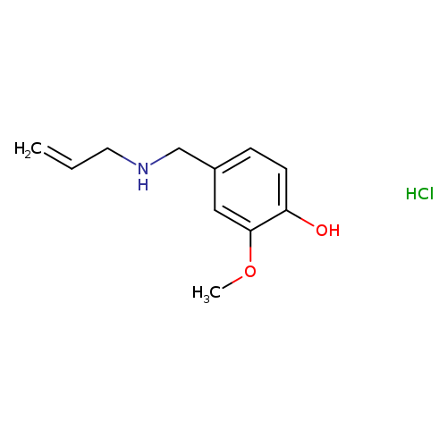 2-methoxy-4-{[(prop-2-en-1-yl)amino]methyl}phenol hydrochloride