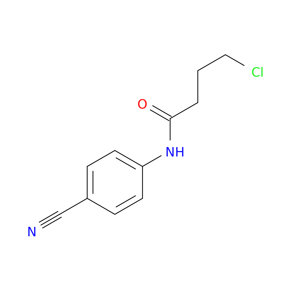 4-Chloro-N-(4-cyanophenyl)butanamide