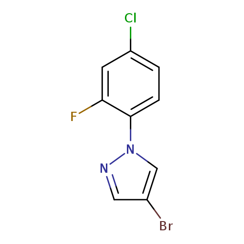 4-Bromo-1-(4-chloro-2-fluorophenyl)-1H-pyrazole