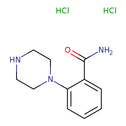 2-(piperazin-1-yl)benzamide dihydrochloride