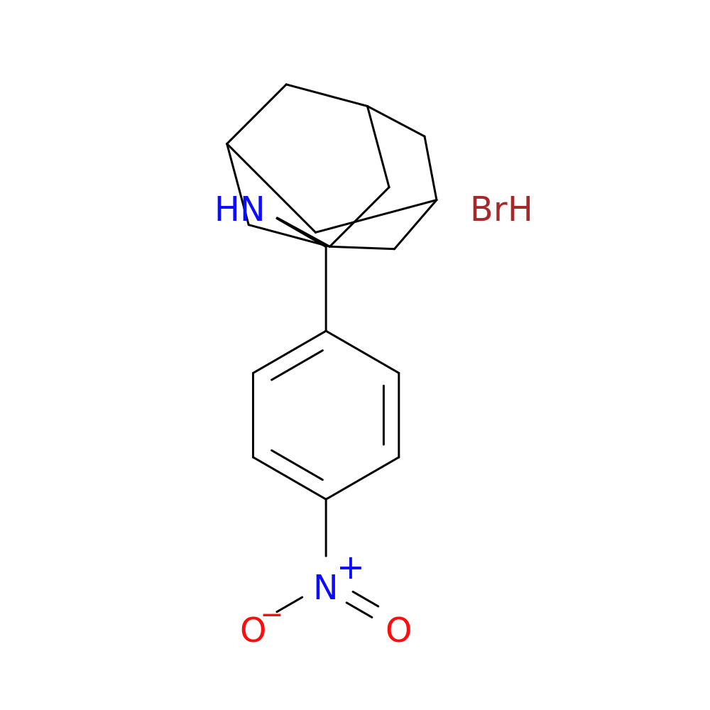 N-(4-nitrobenzyl)-1-adamantanamine hydrobromide