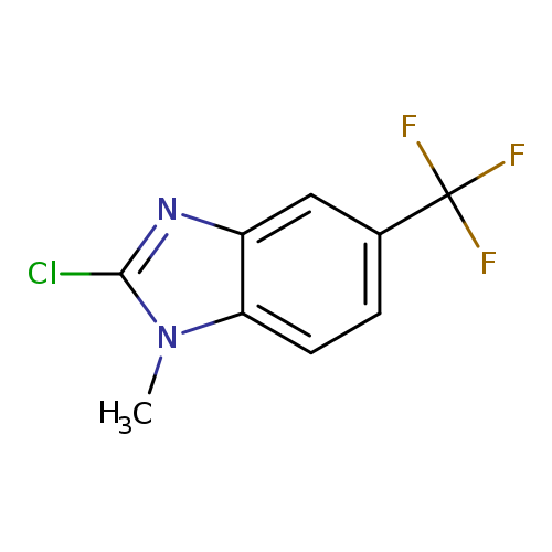 2-chloro-1-methyl-5-(trifluoromethyl)-1H-1,3-benzodiazole