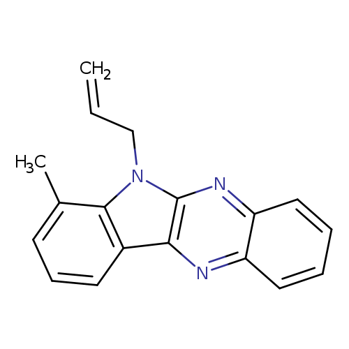7-methyl-6-(prop-2-en-1-yl)-6H-indolo[2,3-b]quinoxaline