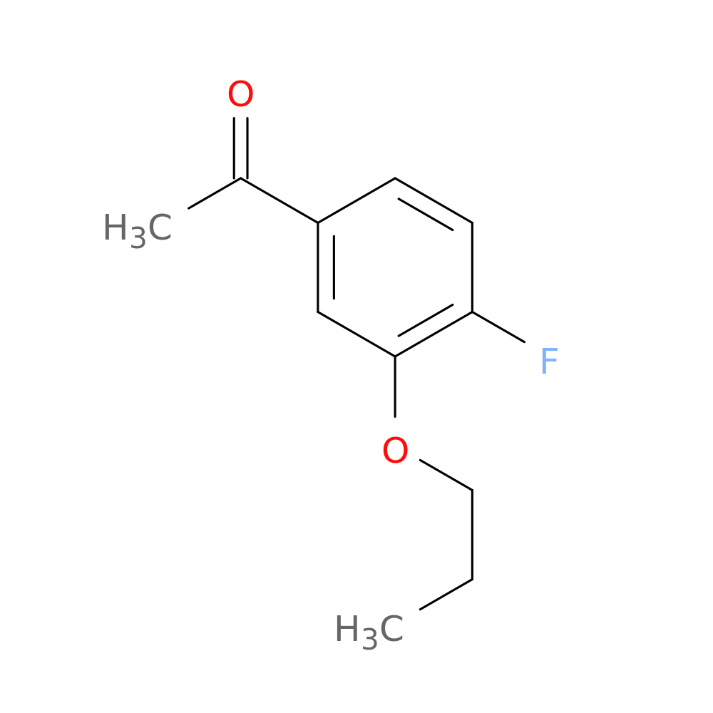 1-(4-Fluoro-3-propoxyphenyl)ethanone