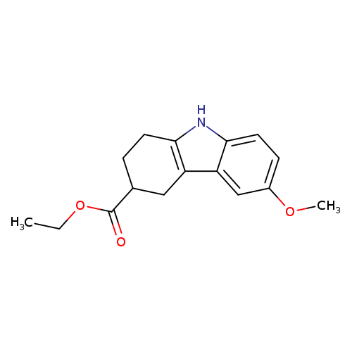 ethyl 6-methoxy-2,3,4,9-tetrahydro-1H-carbazole-3-carboxylate