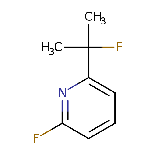 2-fluoro-6-(2-fluoropropan-2-yl)pyridine