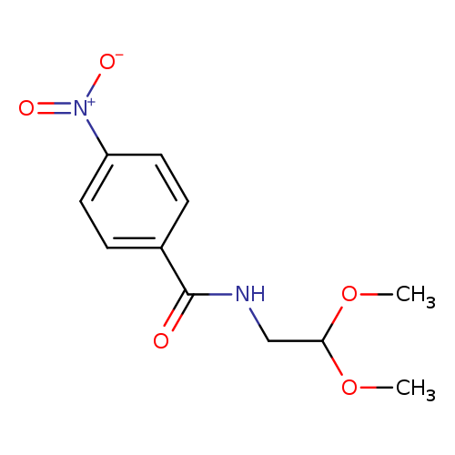 N-(2,2-dimethoxyethyl)-4-nitrobenzamide