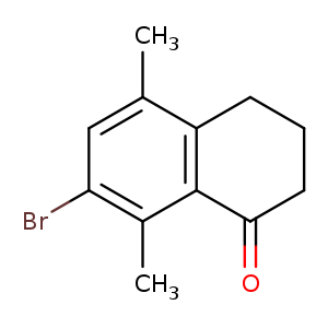 7-Bromo-3,4-dihydro-5,8-dimethyl-1(2H)-naphthalenone