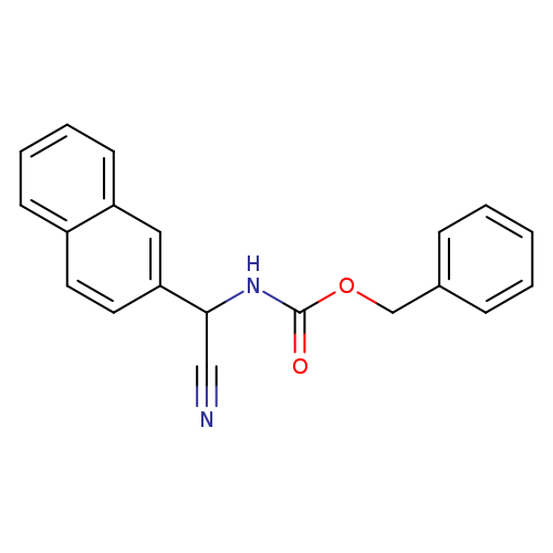 benzyl N-[cyano(naphthalen-2-yl)methyl]carbamate