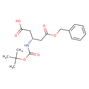 (3R)-5-(benzyloxy)-3-{[(tert-butoxy)carbonyl]amino}-5-oxopentanoic acid