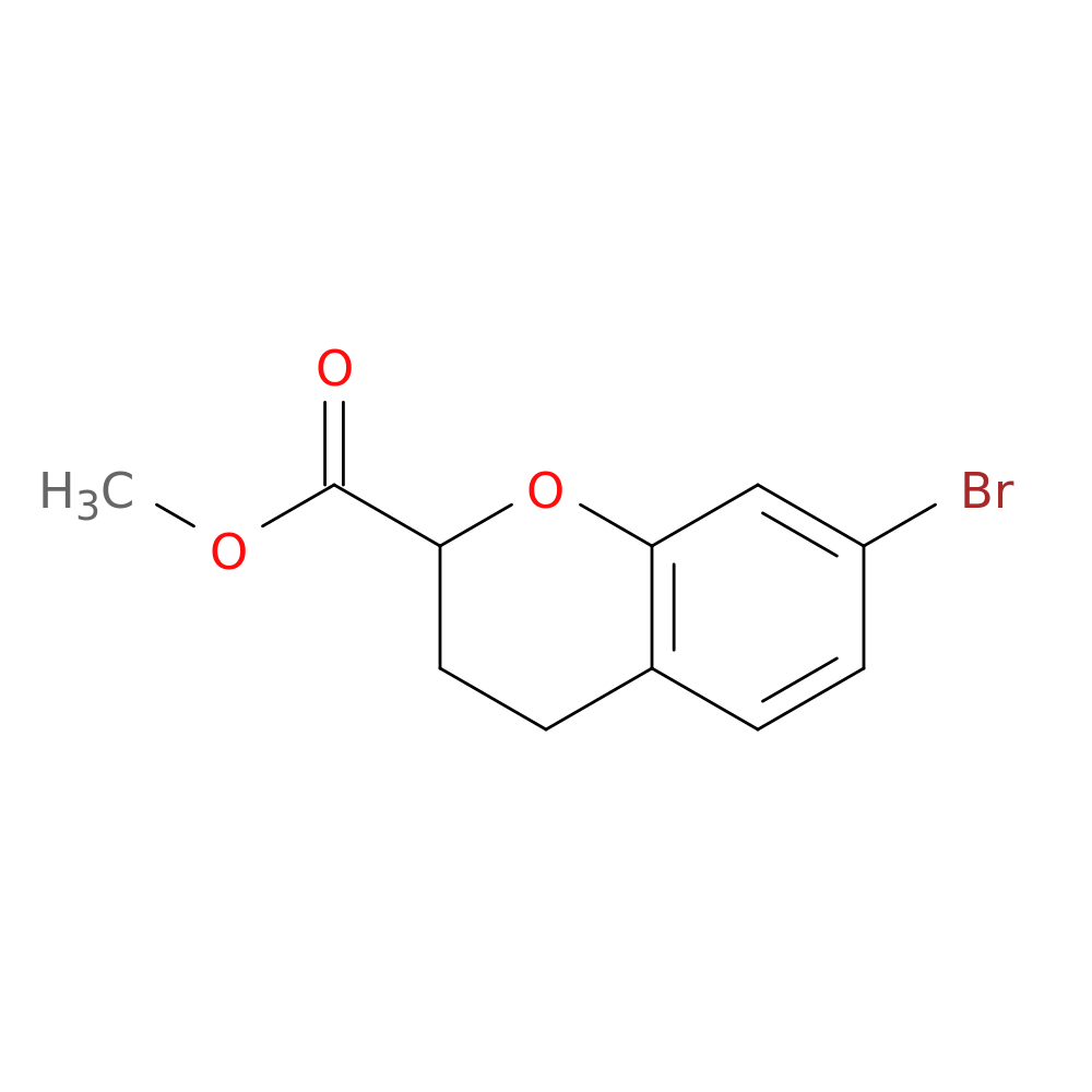 methyl 7-bromo-3,4-dihydro-2H-1-benzopyran-2-carboxylate