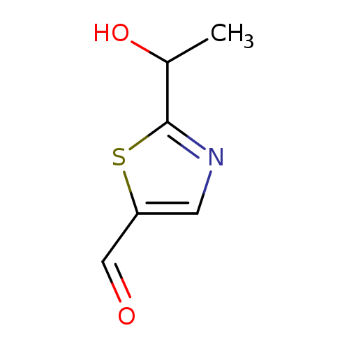 2-(1-Hydroxyethyl)-1,3-thiazole-5-carbaldehyde