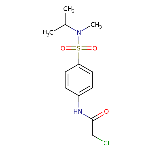 2-chloro-N-{4-[methyl(propan-2-yl)sulfamoyl]phenyl}acetamide