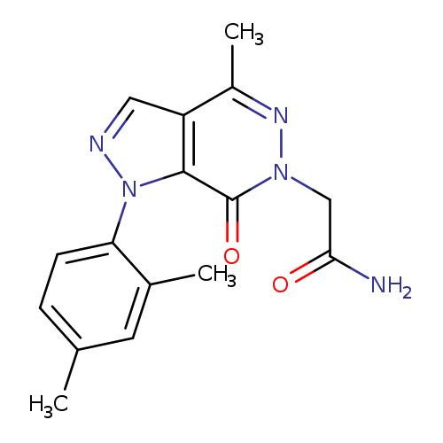 2-[1-(2,4-dimethylphenyl)-4-methyl-7-oxo-1H,6H,7H-pyrazolo[3,4-d]pyridazin-6-yl]acetamide