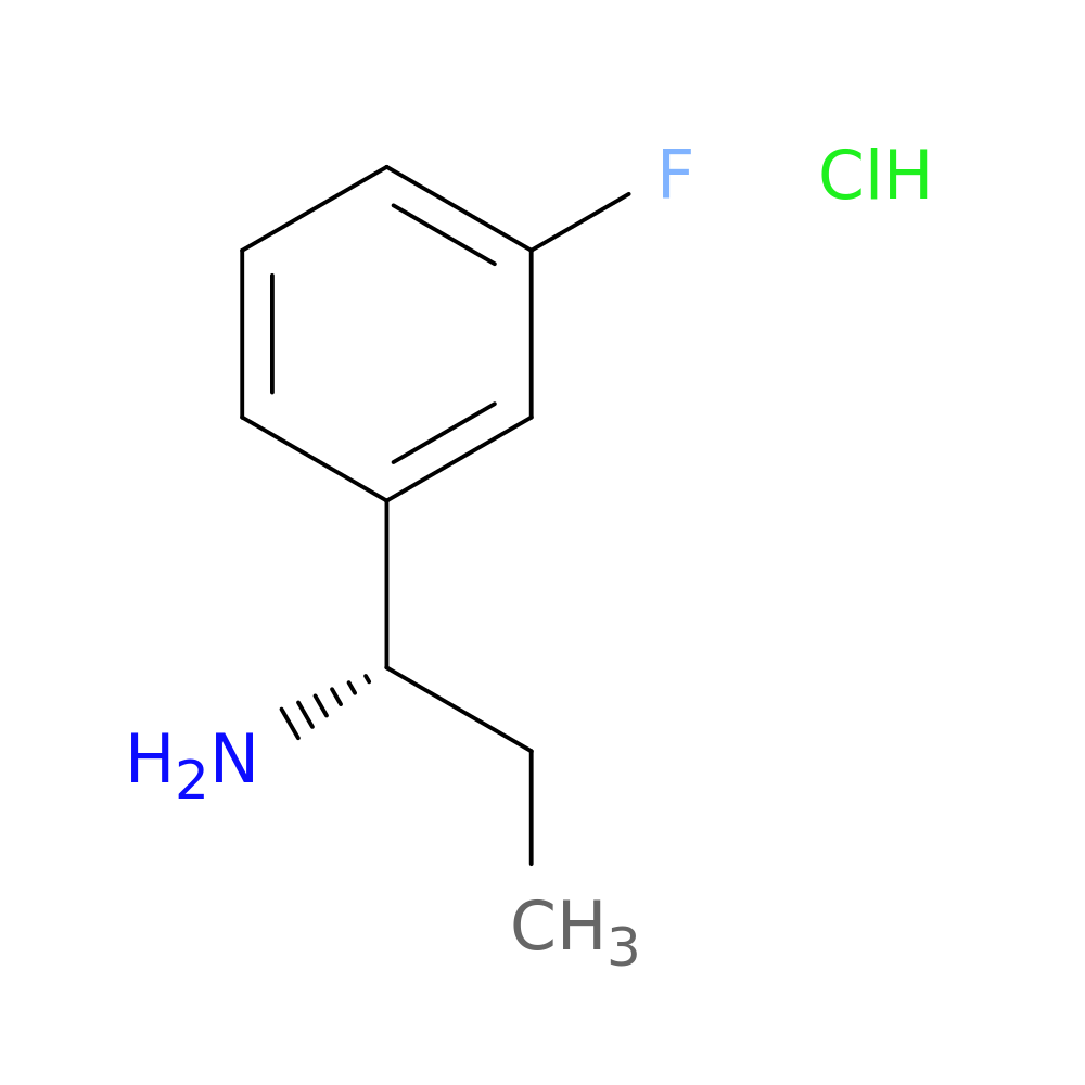 (S)-1-(3-Fluorophenyl)propan-1-amine hydrochloride