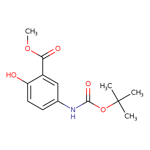 Methyl 5-(tert-butoxycarbonylamino)-2-hydroxybenzoate