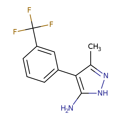3-Methyl-4-[3-(trifluoromethyl)phenyl]-1h-pyrazol-5-amine
