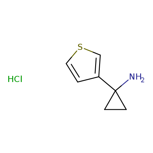 [1-(3-Thienyl)cyclopropyl]amine hydrochloride