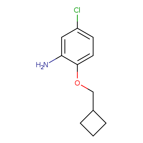 5-Chloro-2-(cyclobutylmethoxy)aniline