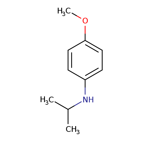 Benzenamine, 4-methoxy-N-(1-methylethyl)-