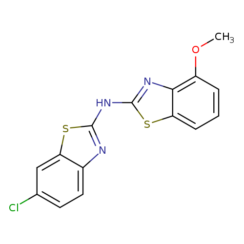 6-chloro-N-(4-methoxy-1,3-benzothiazol-2-yl)-1,3-benzothiazol-2-amine