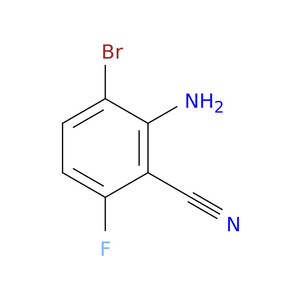 2-Amino-3-bromo-6-fluorobenzonitrile