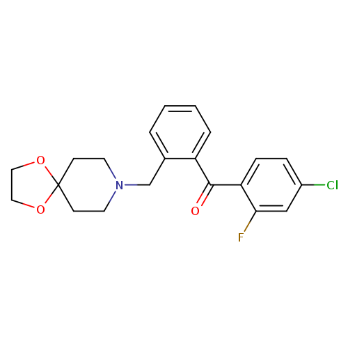 (2-(1,4-Dioxa-8-azaspiro[4.5]decan-8-ylmethyl)phenyl)(4-chloro-2-fluorophenyl)methanone