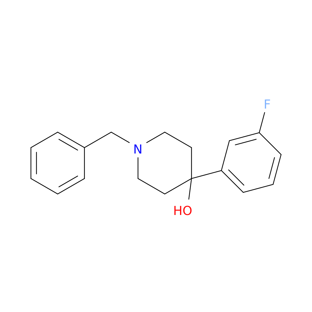 1-BENZYL-4-(3-FLUOROPHENYL)PIPERIDIN-4-OL