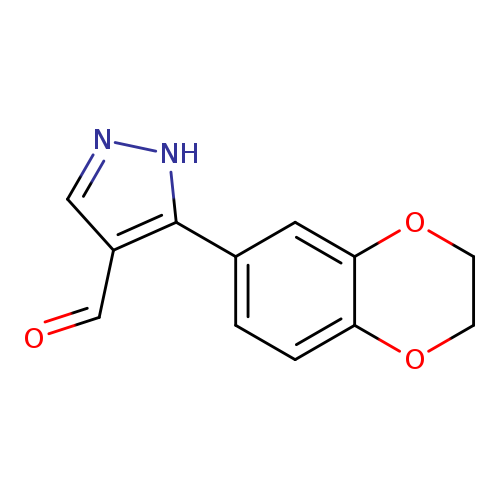 3-(2,3-Dihydro-1,4-benzodioxin-6-yl)-1H-pyrazole-4-carboxaldehyde