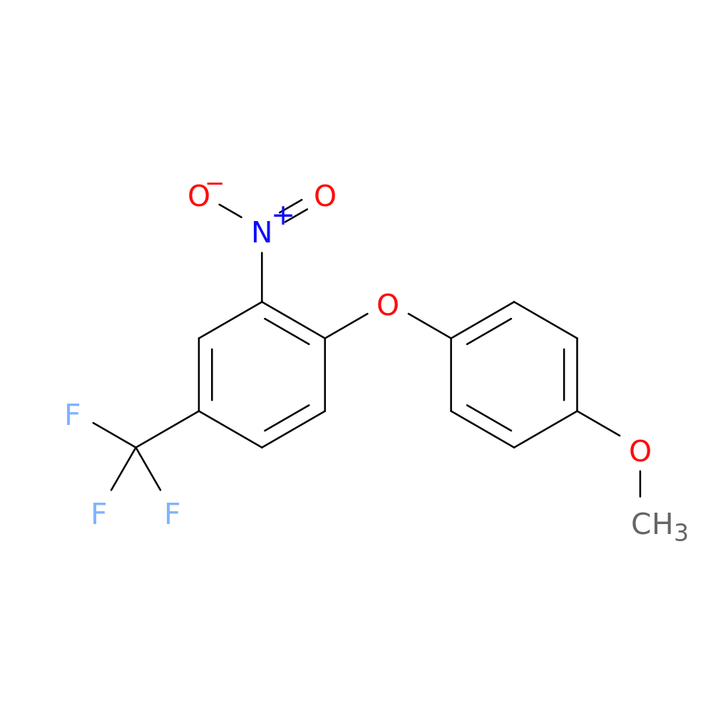 1-(4-Methoxyphenoxy)-2-nitro-4-(trifluoromethyl)benzene