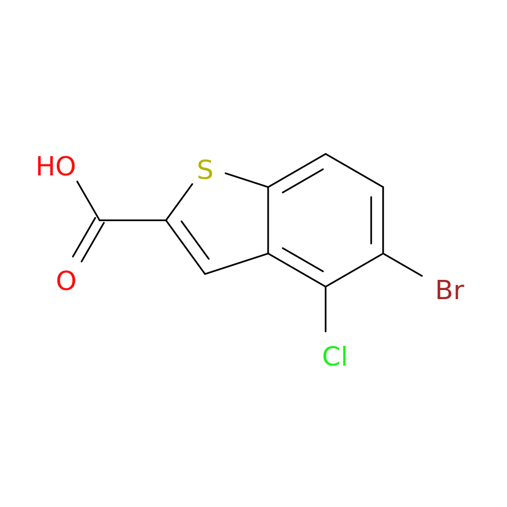 5-bromo-4-chloro-1-benzothiophene-2-carboxylic acid