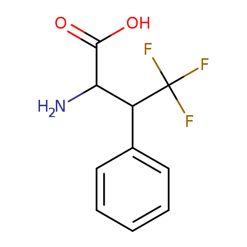(2S)-2-Amino-4,4,4-trifluoro-3-phenylbutanoic acid